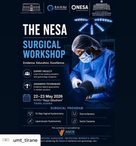 NESA surgical workshop at the university of Tirana